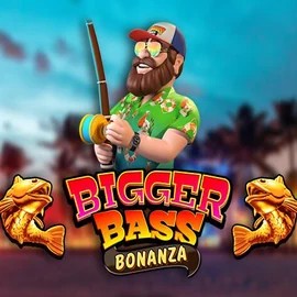 Official Slots logo: Bigger Bass Bonanza by Pragmatic Play at Slotmafia Casino