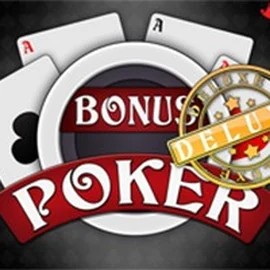 Bonus Poker Deluxe - 3 Hands online game logo by RTG (Reel Time Gaming) on slotmafiacasinos.de