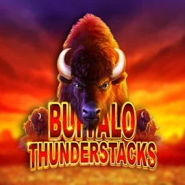 Buffalo Thunderstacks logo by Amatic Industries Slotmafia Casino