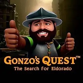 Gonzo's Quest game by NetEnt – logo hosted on Slotmafia Casino