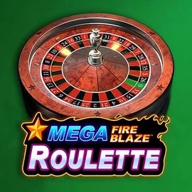 Official Table Games logo: Mega Fire Blaze Roulette by Playtech at Slotmafia Casino