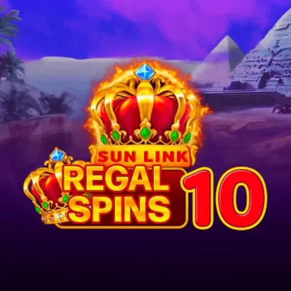 Regal Spins 10 slot logo by PatePlay at Slotmafia Casino
