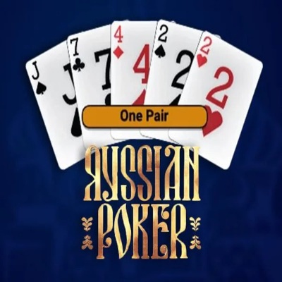Russian Poker logo by OneTouch Games at Slotmafia Casino