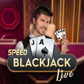 Speed Blackjack logo – Live Casino by Pragmatic Play at Slotmafia Casino